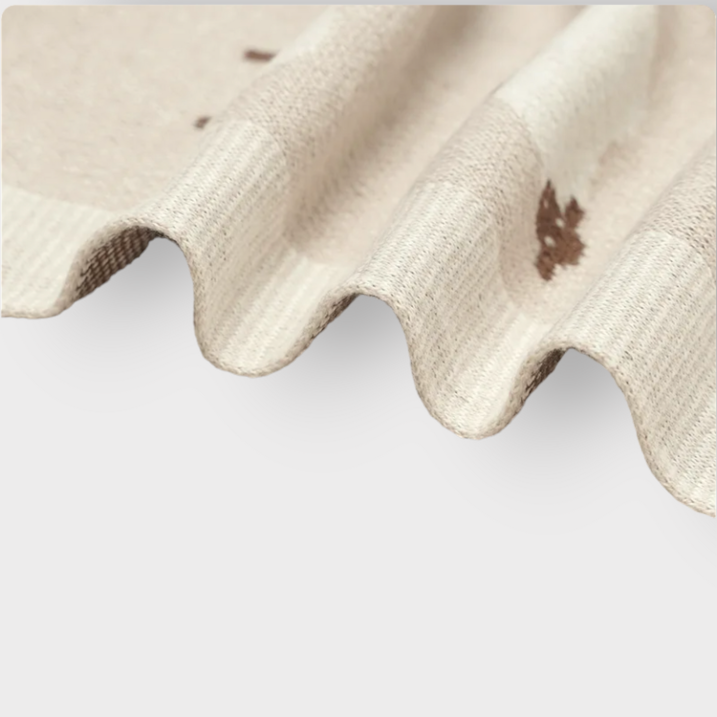 Cobija borrego Beige